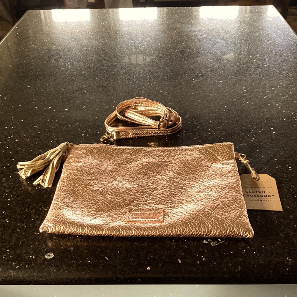 Beau & Ro clutch+crossbody